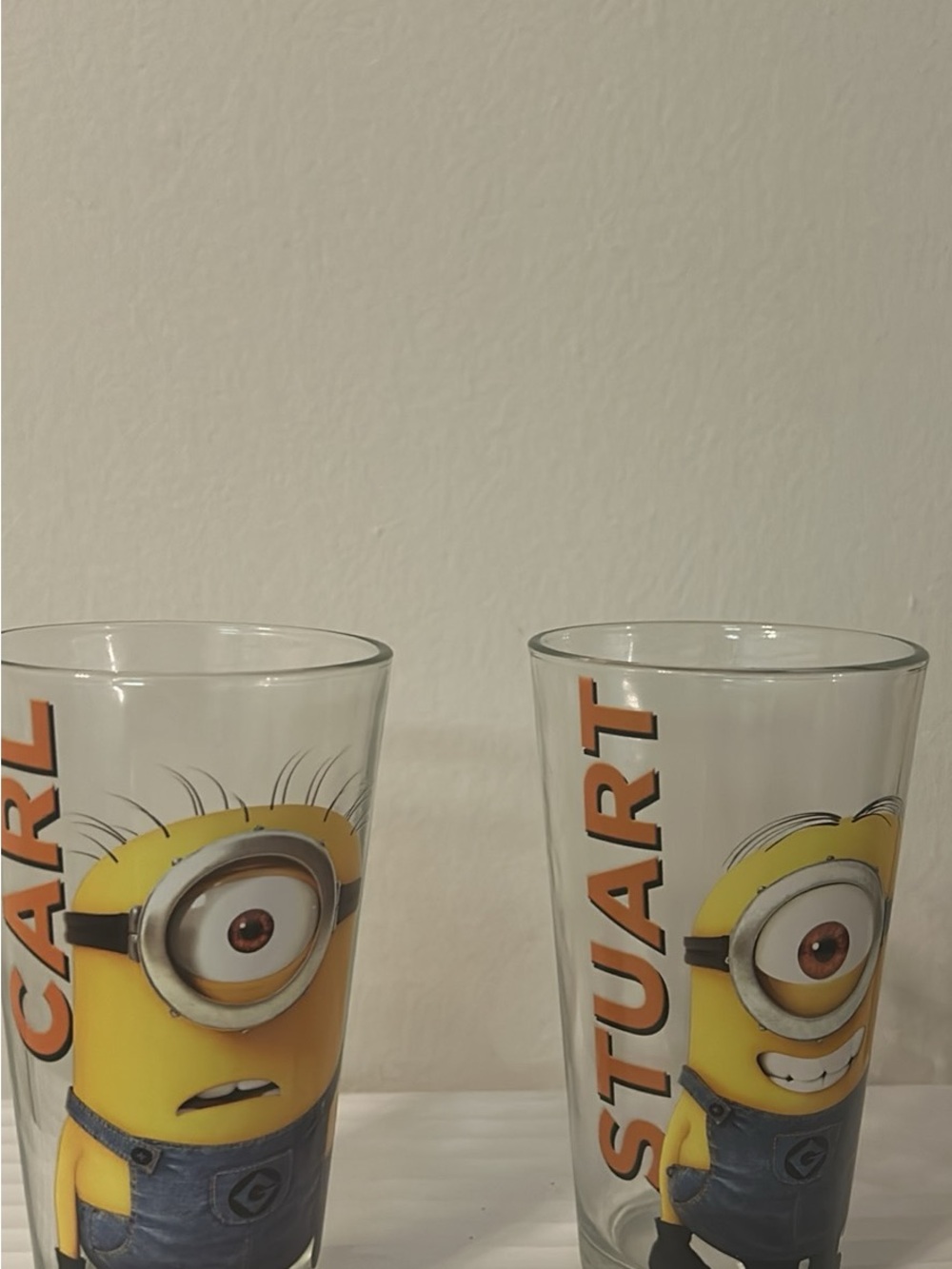 Minions Drinking Glass